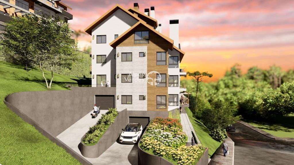 APARTAMENTO PROXIMO A RUA COBERTA DE GRAMADO 01 DORMITORIO - Alpes Verdes Imobiliaria
